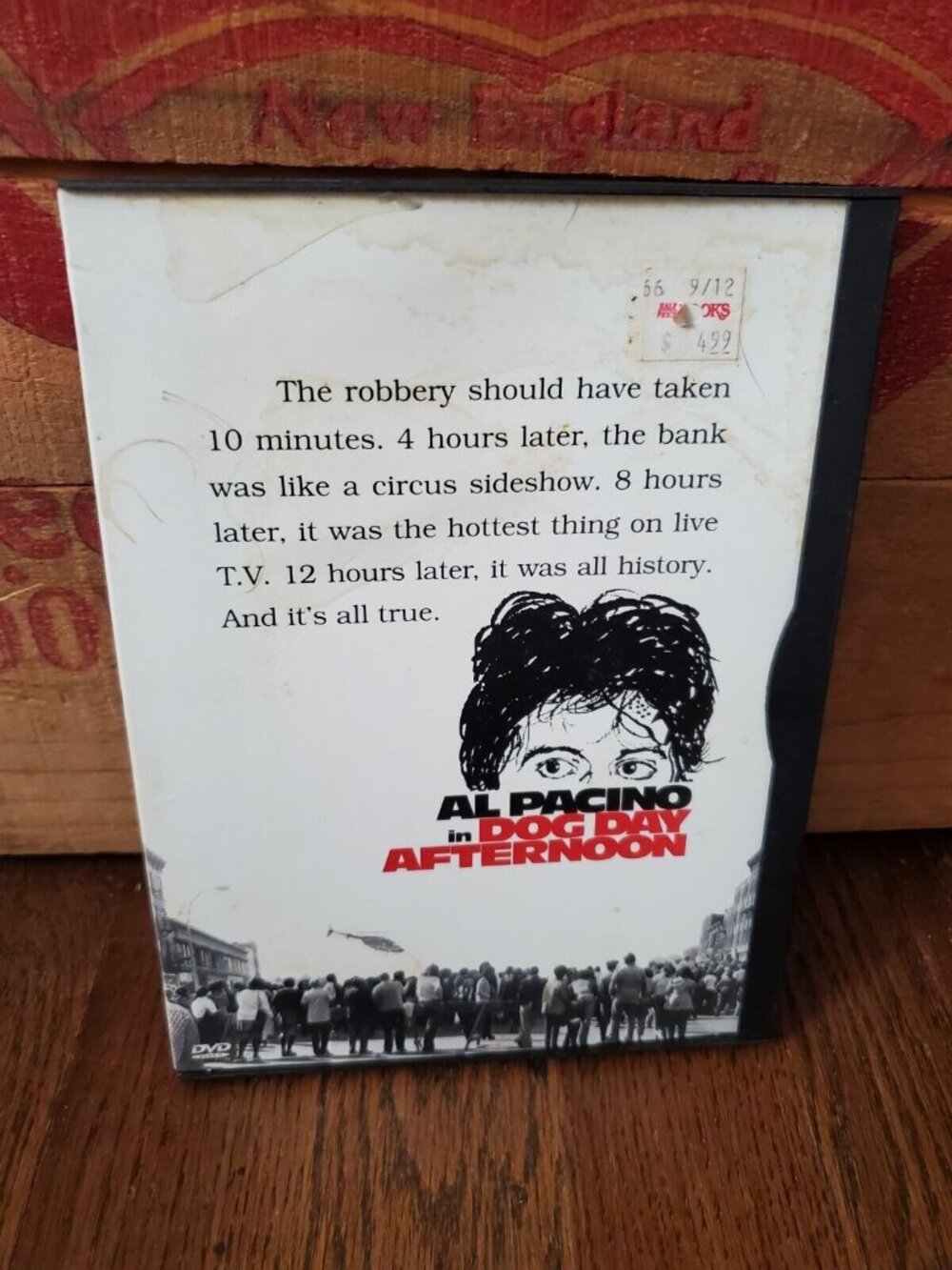 Dog Day Afternoon - DVD -  Very Good - John Marriott,Amy Levitt,Marcia Jean Kurt
